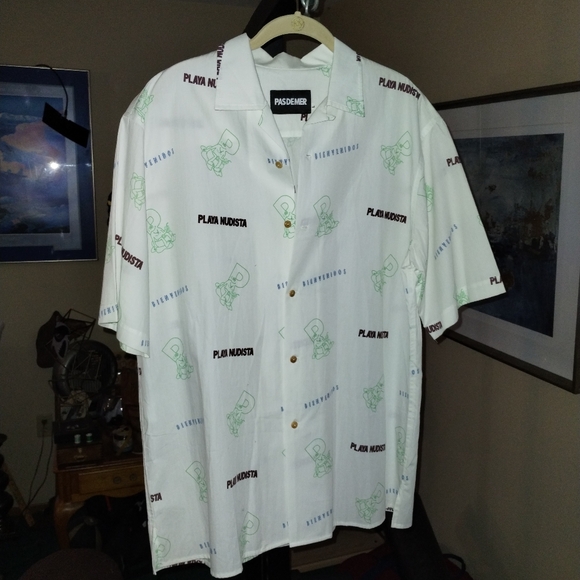 Men's Pasdener Dress Button down Size Large - Picture 2 of 6